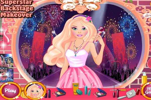 Superstar Backstage Makeover games