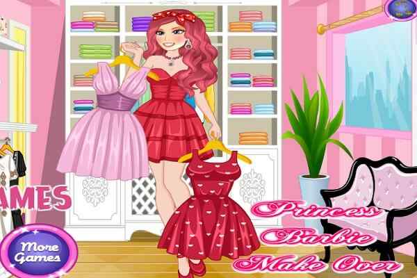 Princess Barbie Makeover games
