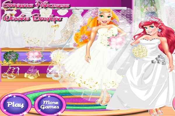 Gorgeous Princesses Wedding Boutique games