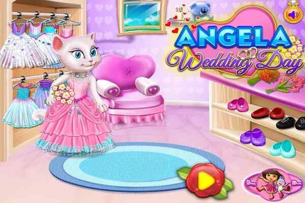Angela Wedding Day games