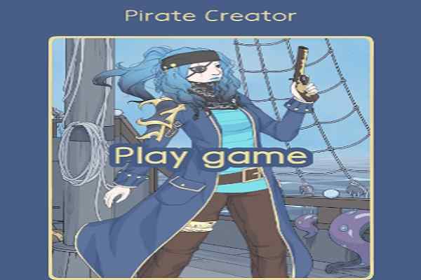 Pirate Girl Creator games