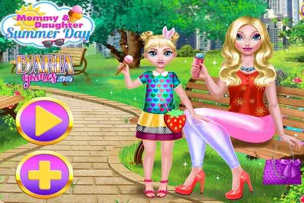 Mommy And Daughter Summer Day 2 games