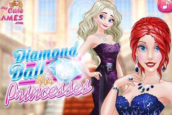 Diamond Ball for Princesses games