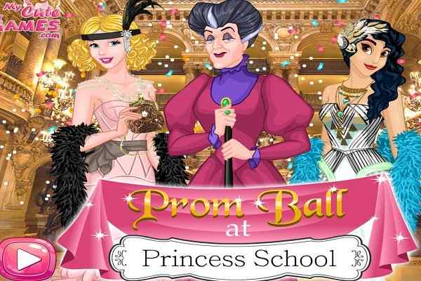 Prom Ball at Princess School games