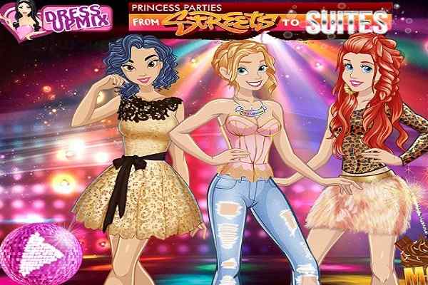 Princess Parties From Streets to Suites games