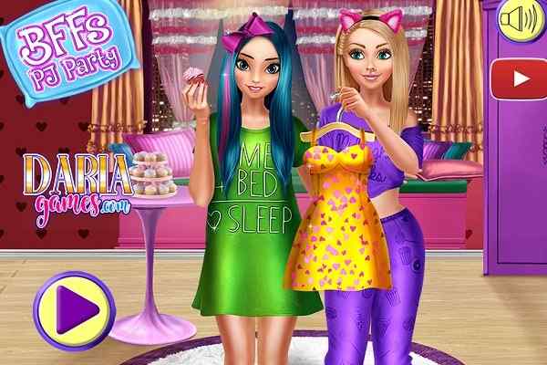 Bffs PJ Party games