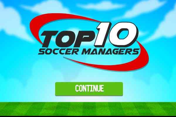 Top 10 Soccer Managers games