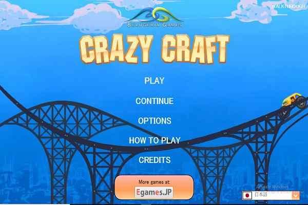 Crazy Craft games