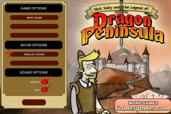 Nick Toldy Legend of Dragon Peninsula games