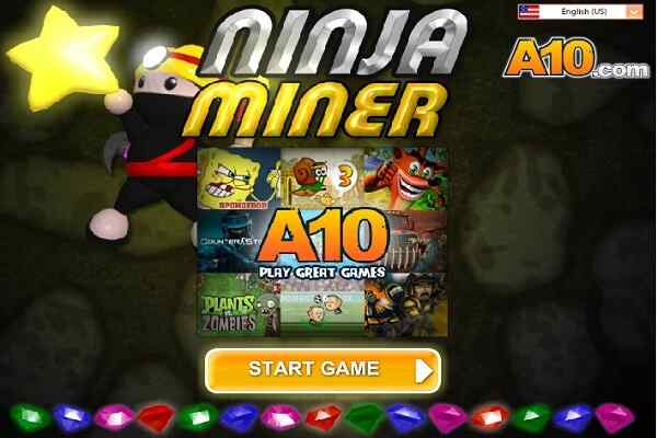 Ninja Miner games
