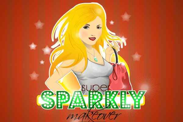 Super Sparkly Makeover games