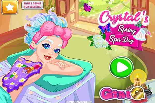Crystals Spring Spa Day games