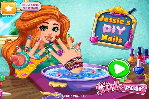 Jessies DIY Nails Spa games