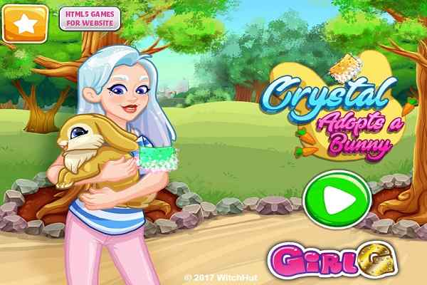 Crystal Adopts a Bunny games