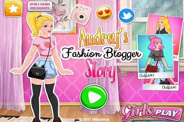 Audreys Fashion Blogger Story games