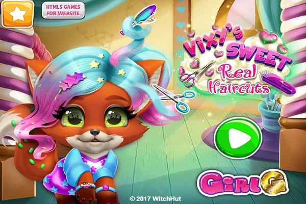 Vixys Sweet Real Haircuts games