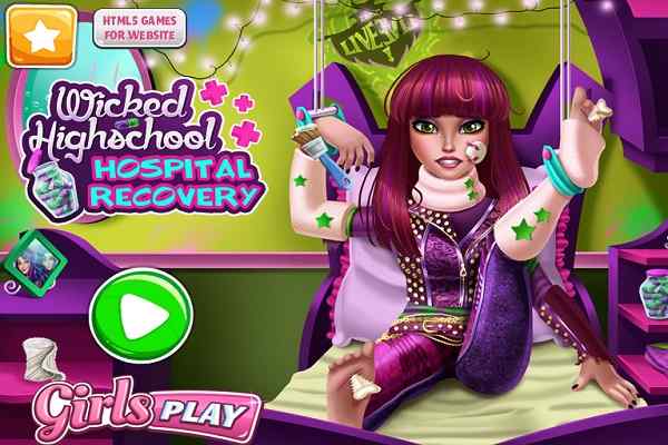 Wicked High School Hospital Recovery games