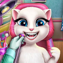 Kitty Real Dentist games