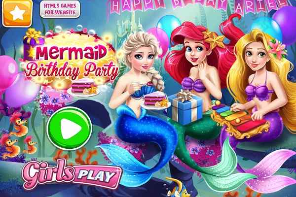 Mermaid Birthday Party games