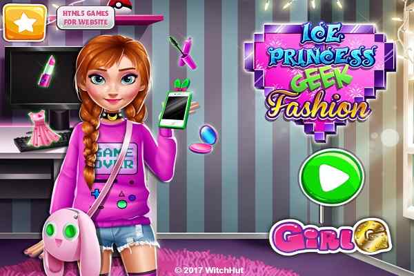Ice Princess Geek Fashion games