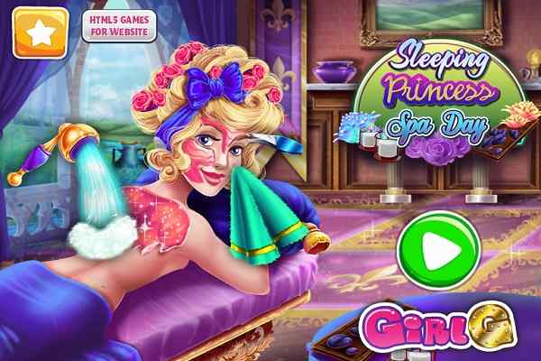 Sleeping Princess Spa Day games