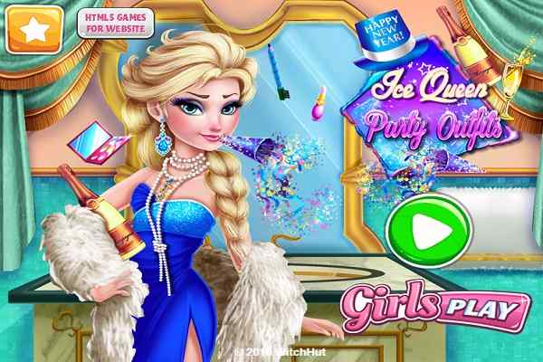 Ice Queen Party Outfits games