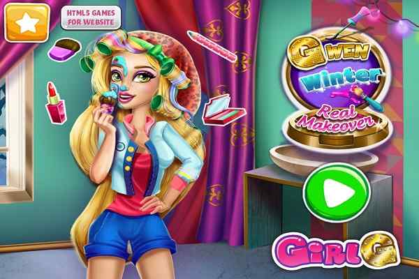 Gwen Winter Real Makeover games