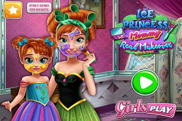 Ice Princess Mommy Real Makeover games