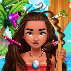 Polynesian Princess Real Haircuts Make Up Games Play Online