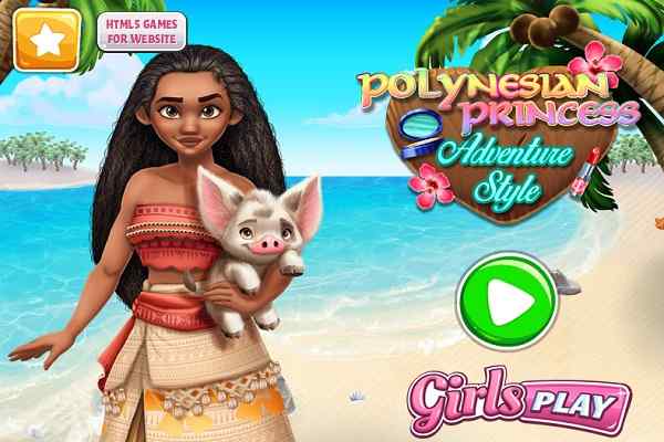 Polynesian Princess Adventure Style games