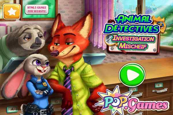 Animal Detectives Investigation Mischief games