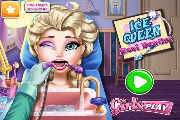 Ice Queen Real Dentist games