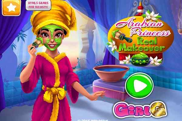 Arabian Princess Real Makeover games