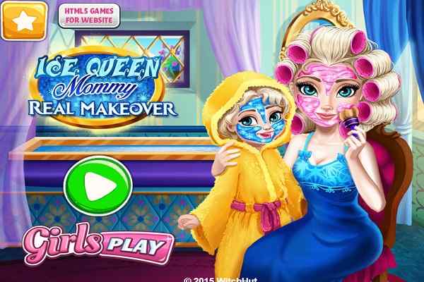 Ice Queen Mommy Real Makeover games