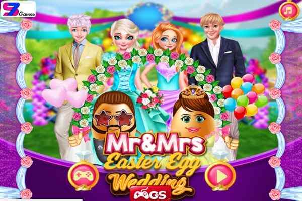Mr  Mrs Easter Wedding games