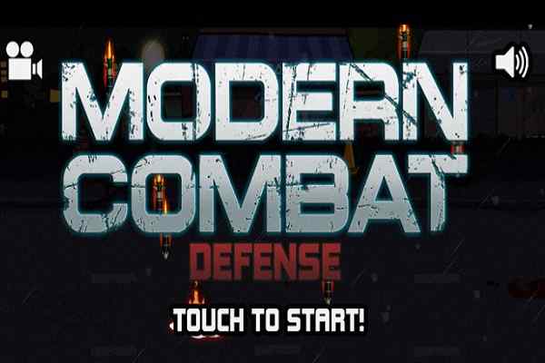 Modern Combat Defense games