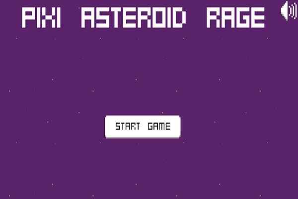 Pixi Asteroid Rage games