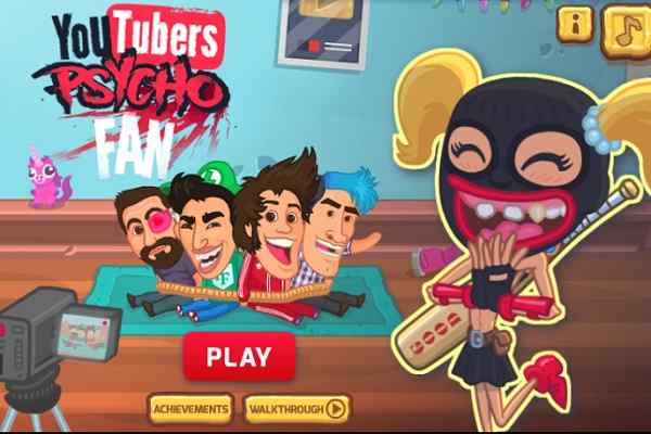 Youtubers Pinata Psycho Fan games