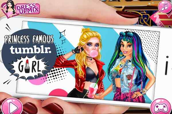 Princess Famous Tumblr Girl games
