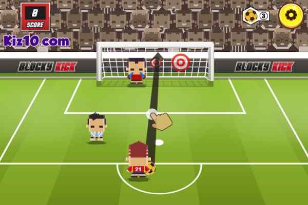 Blocky Kick games