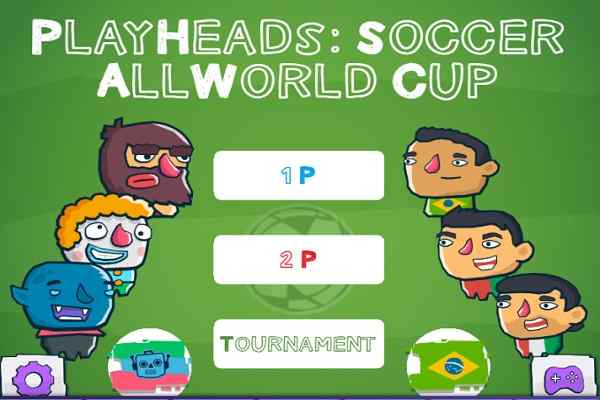 PlayHeads Soccer AllWorld Cup games