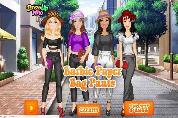 Barbie Paper Bag Pants games