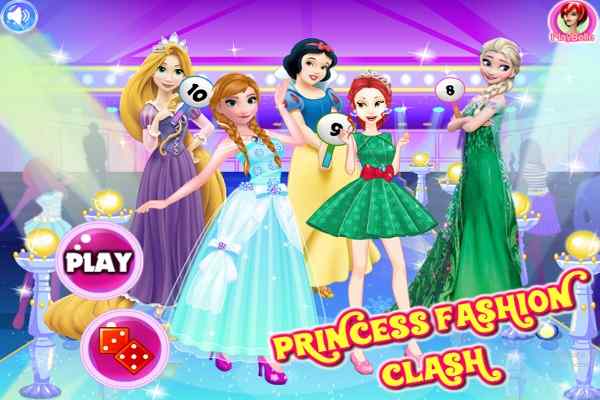 Princesses Fashion Clash games