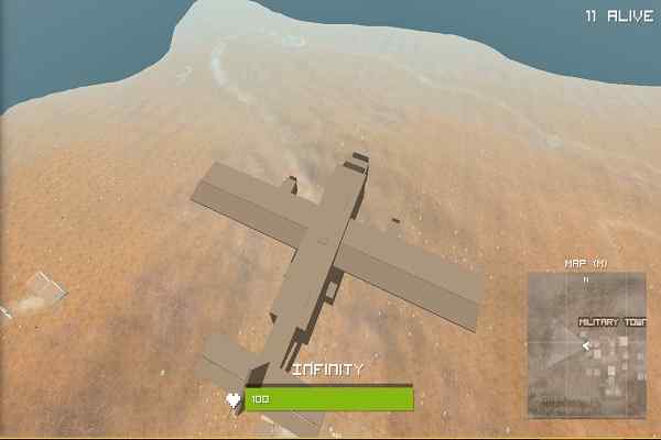 Blocky Battle Royale games