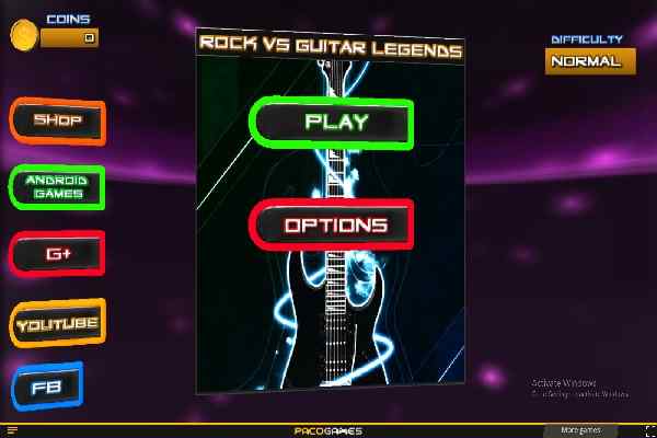 Rock vs Guitar Legends games