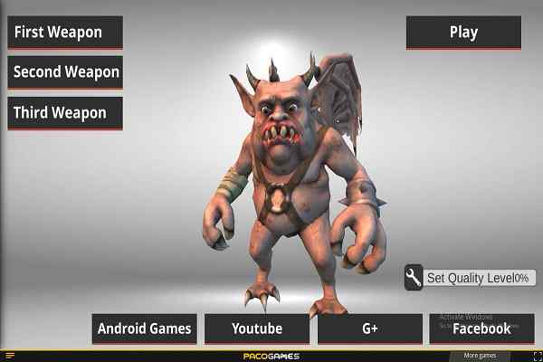 Monster Hunting City Shooting games