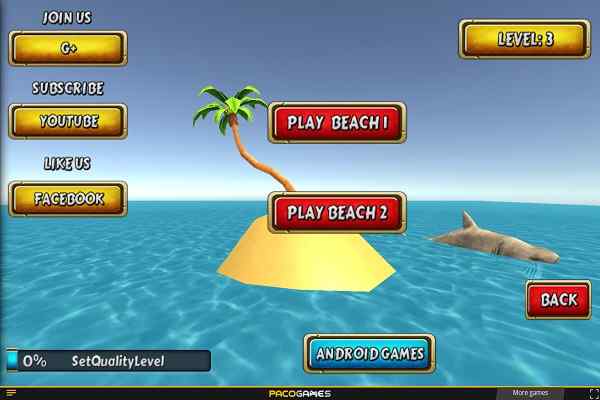 Shark Simulator Beach Killer games