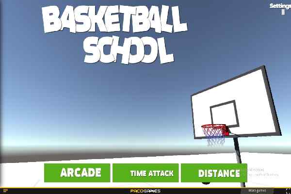 Basketball School games