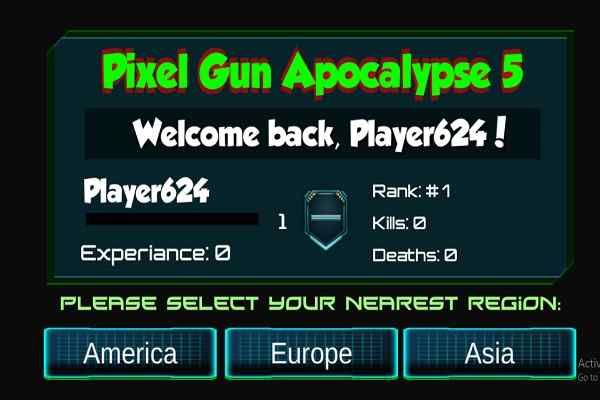 Pixel Gun Apocalypse 5 games
