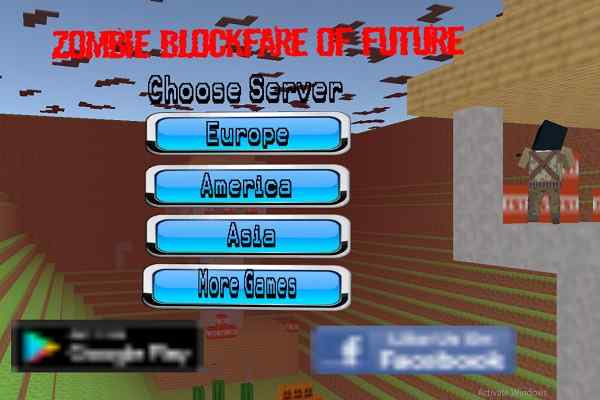 Zombie Blockfare of Future games